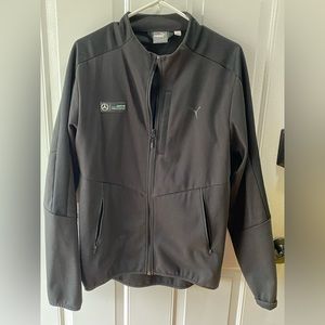 Black Puma Mercedes Track Jacket size Medium